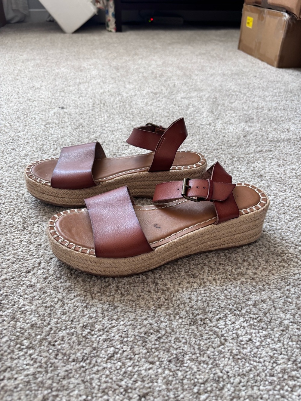 Universal Thread Brown Espadrille Sandals